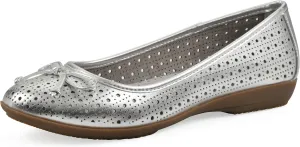 CLIFFS BY WHITE MOUNTAIN Women's Cheryl Cushioned Ballet Flat
