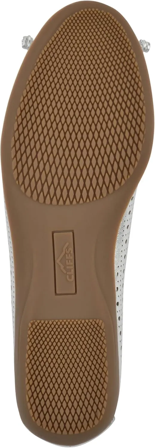 CLIFFS BY WHITE MOUNTAIN Women's Cheryl Cushioned Ballet Flat