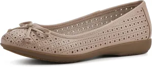 CLIFFS BY WHITE MOUNTAIN Women's Cheryl Cushioned Ballet Flat