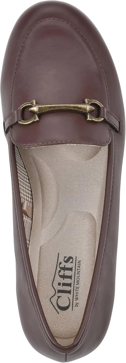CLIFFS BY WHITE MOUNTAIN Women's Glowing Cushioned Loafer Flat