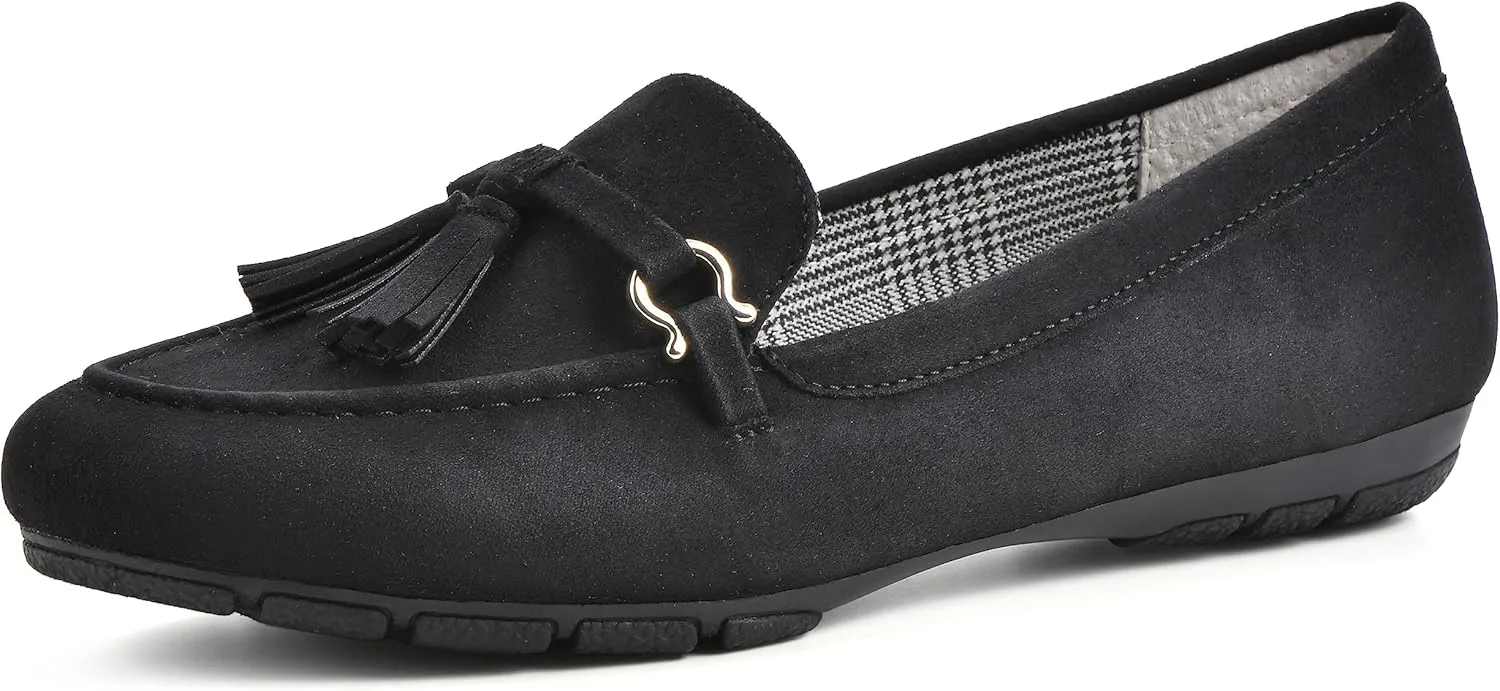 CLIFFS BY WHITE MOUNTAIN Women's Gush Cushioned Driving Moccasin Loafer Flat