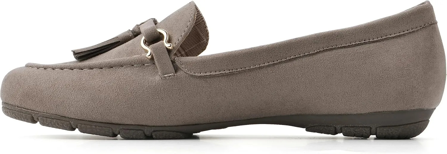 CLIFFS BY WHITE MOUNTAIN Women's Gush Cushioned Driving Moccasin Loafer Flat