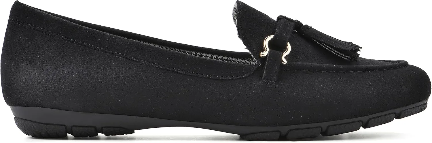 CLIFFS BY WHITE MOUNTAIN Women's Gush Cushioned Driving Moccasin Loafer Flat