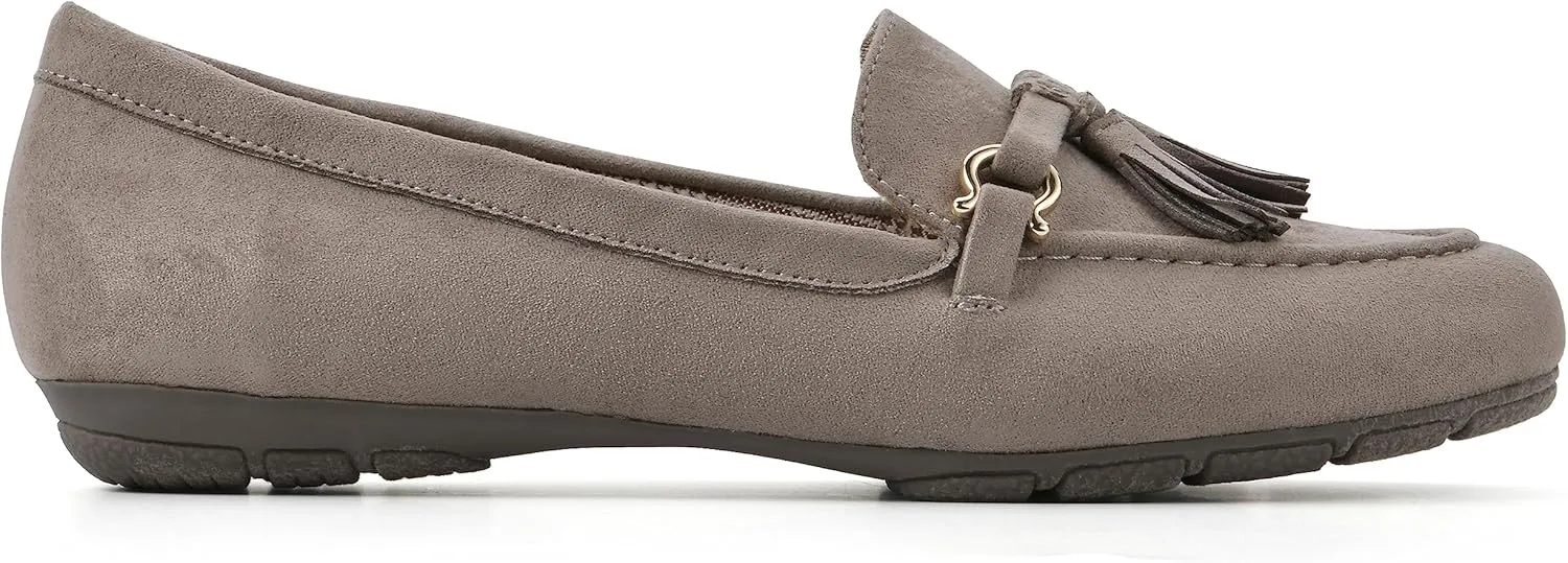 CLIFFS BY WHITE MOUNTAIN Women's Gush Cushioned Driving Moccasin Loafer Flat