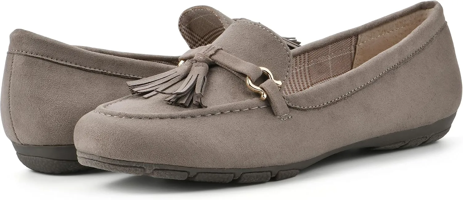 CLIFFS BY WHITE MOUNTAIN Women's Gush Cushioned Driving Moccasin Loafer Flat