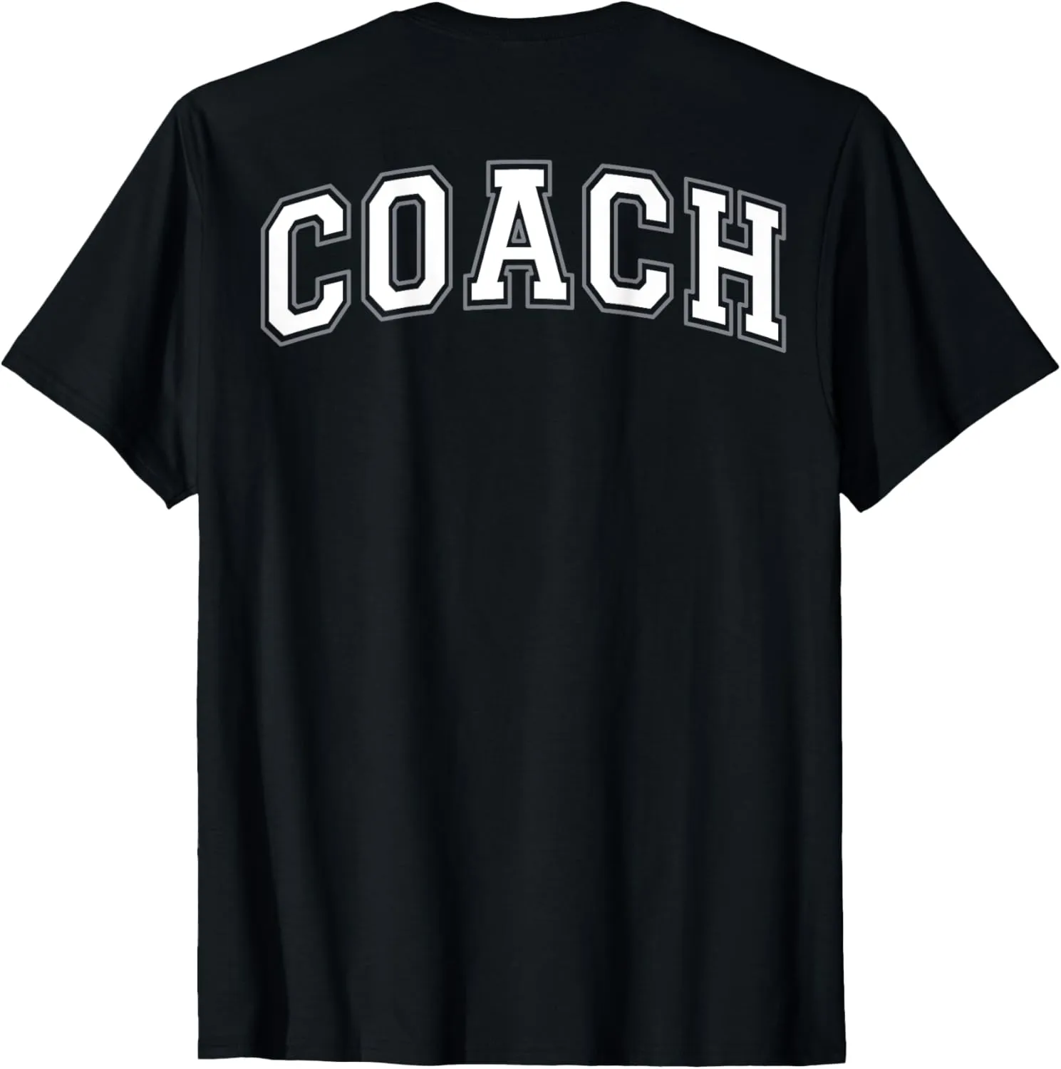 Coach Sports Trainer Vintage White Grey on the back T-Shirt