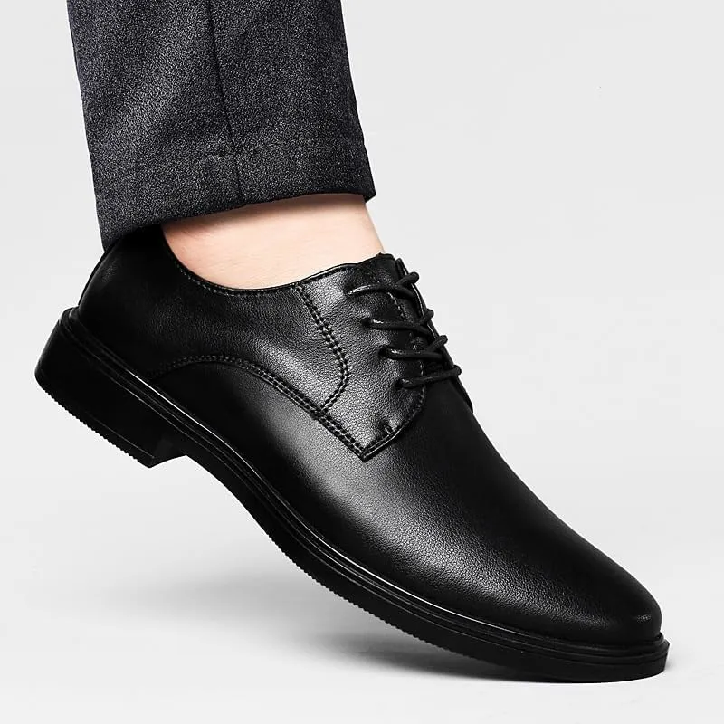 Comfort Soft Men Oxford Shoes Men's Casual Business Dress Shoes Classic Lace-up Formal Fashion Sneakers