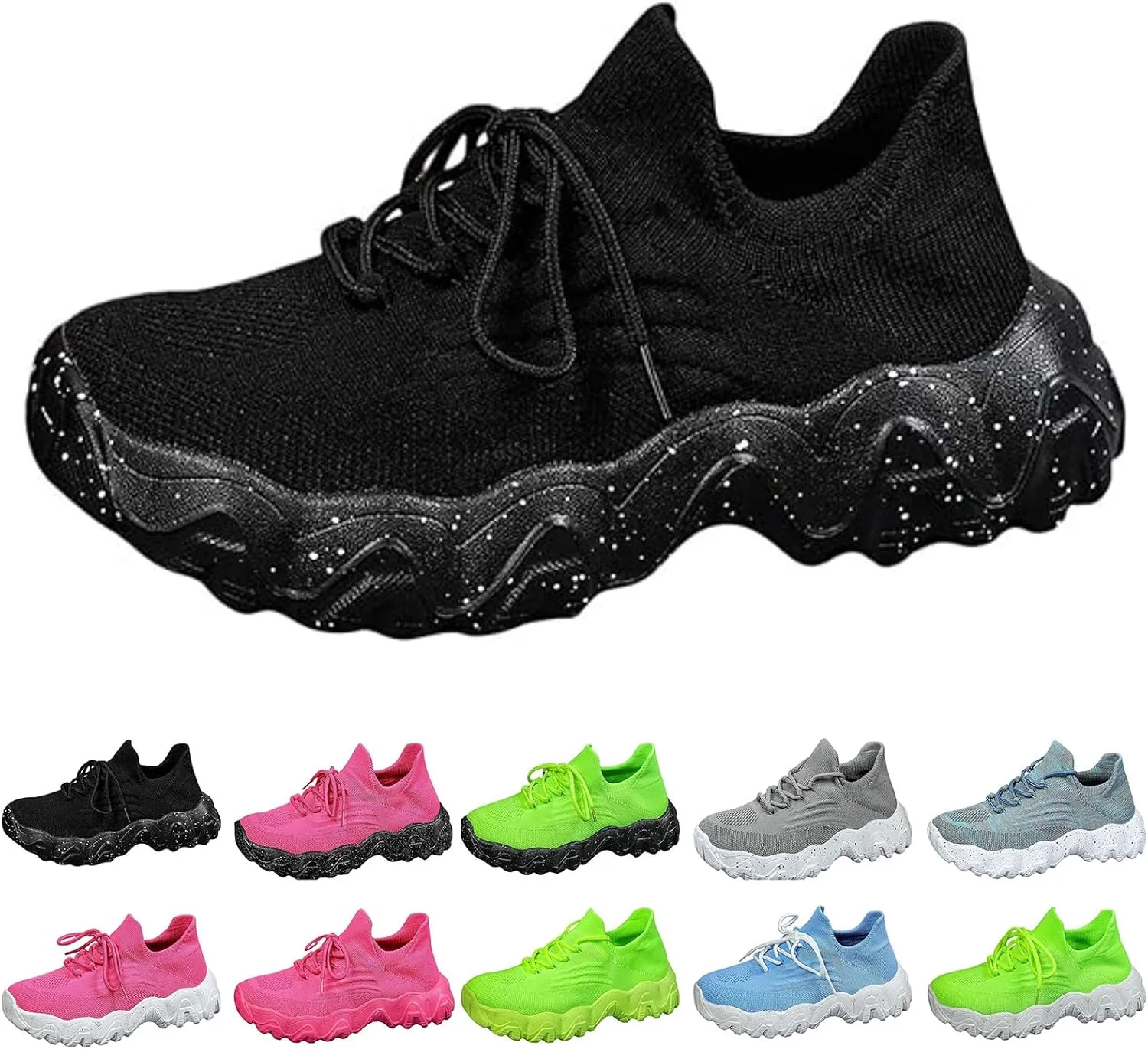 Comfortwear Shoes for Women Comfortable Orthopedic Pro Shoes Slip-ins Running Sneakers Non Slip Breathable Shoe Walking Wide Width Tennis Sneaker with Arch Support