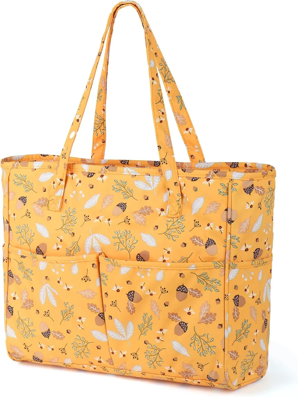 Coopay Crochet Tote Bag for DIY Lovers - Lightweight Yarn Storage & Travel Bag for Knitting, Crochet & Crafting Kits