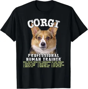 Corgi Professional Human Trainer T-Shirt