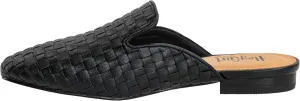Corkys Footwear Women's Weave It to Beaver Woven Slip on Mule