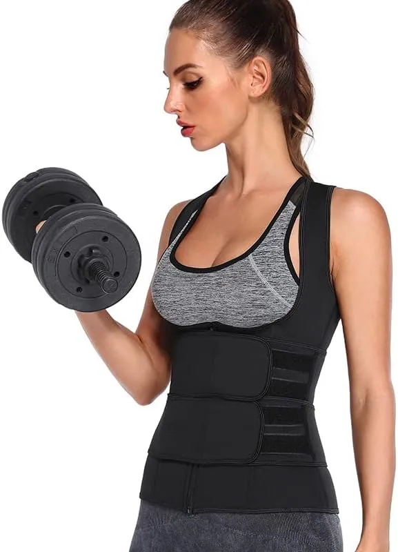 Corset Top Bodysuit Plus Size Black Shapewear Waist Trainer Corset Top