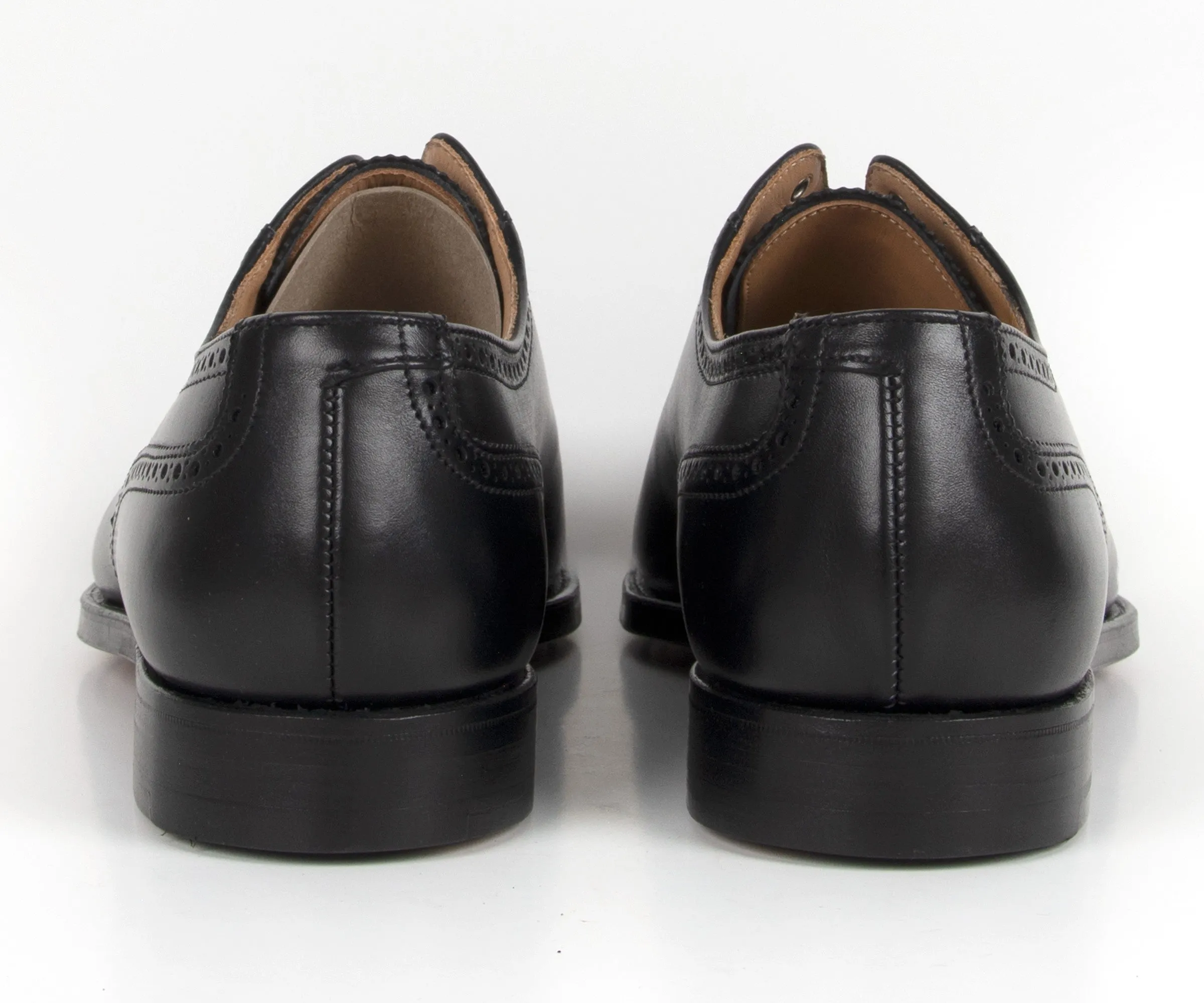 Crockett & Jones Westbourne Punched Toe cap Shoe Black