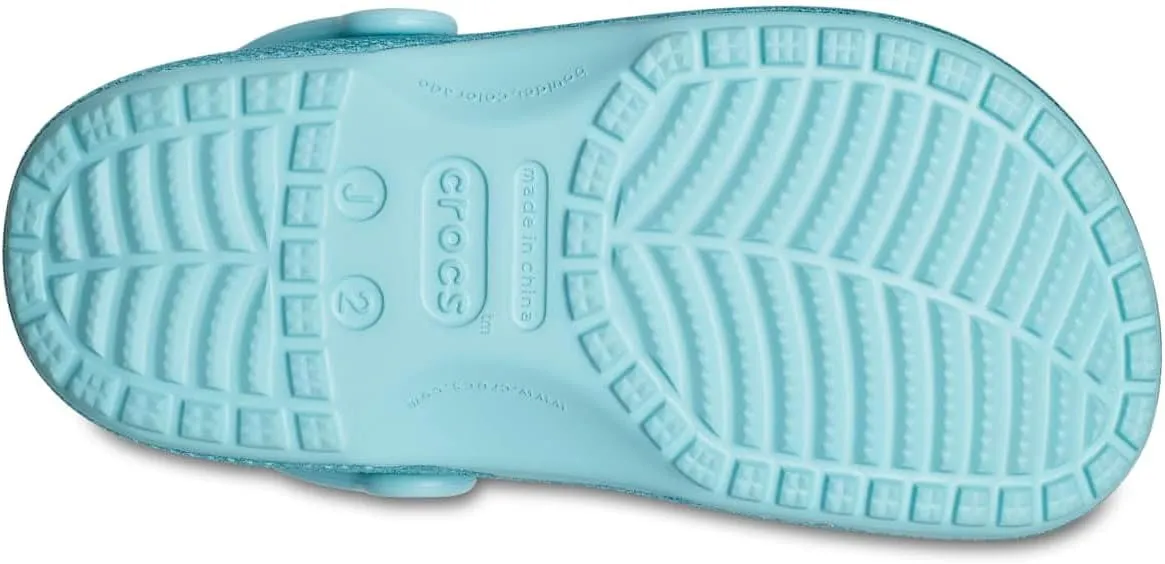 Crocs Kids' Classic Glitter Clog