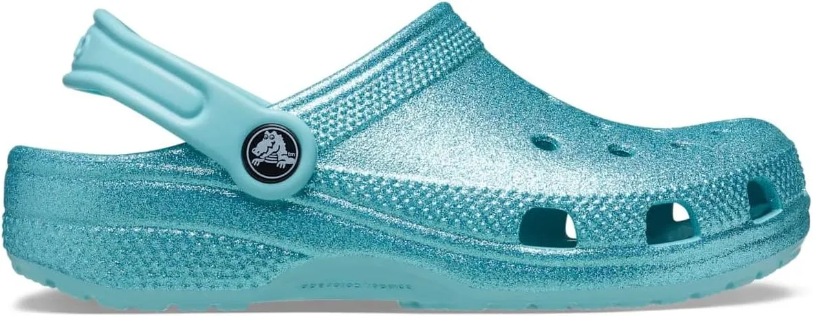 Crocs Kids' Classic Glitter Clog