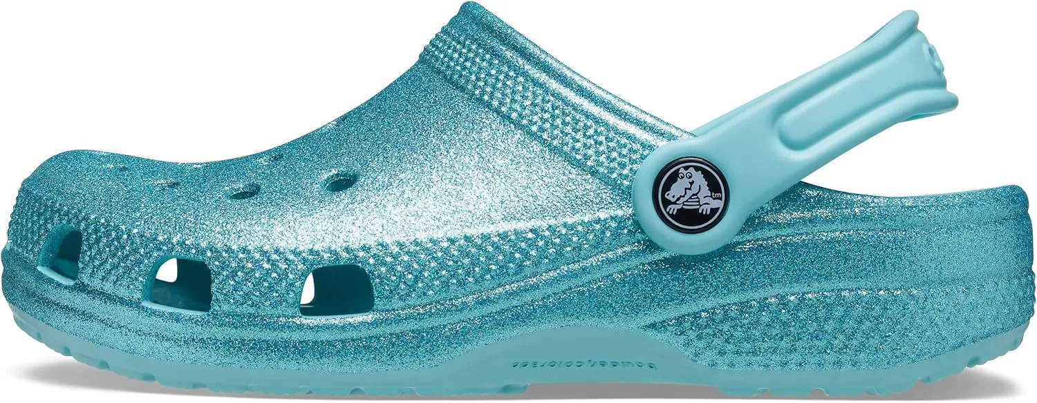 Crocs Kids' Classic Glitter Clog