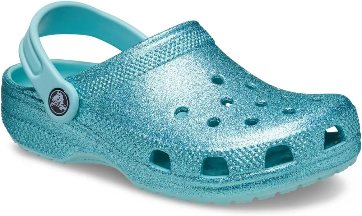 Crocs Kids' Classic Glitter Clog