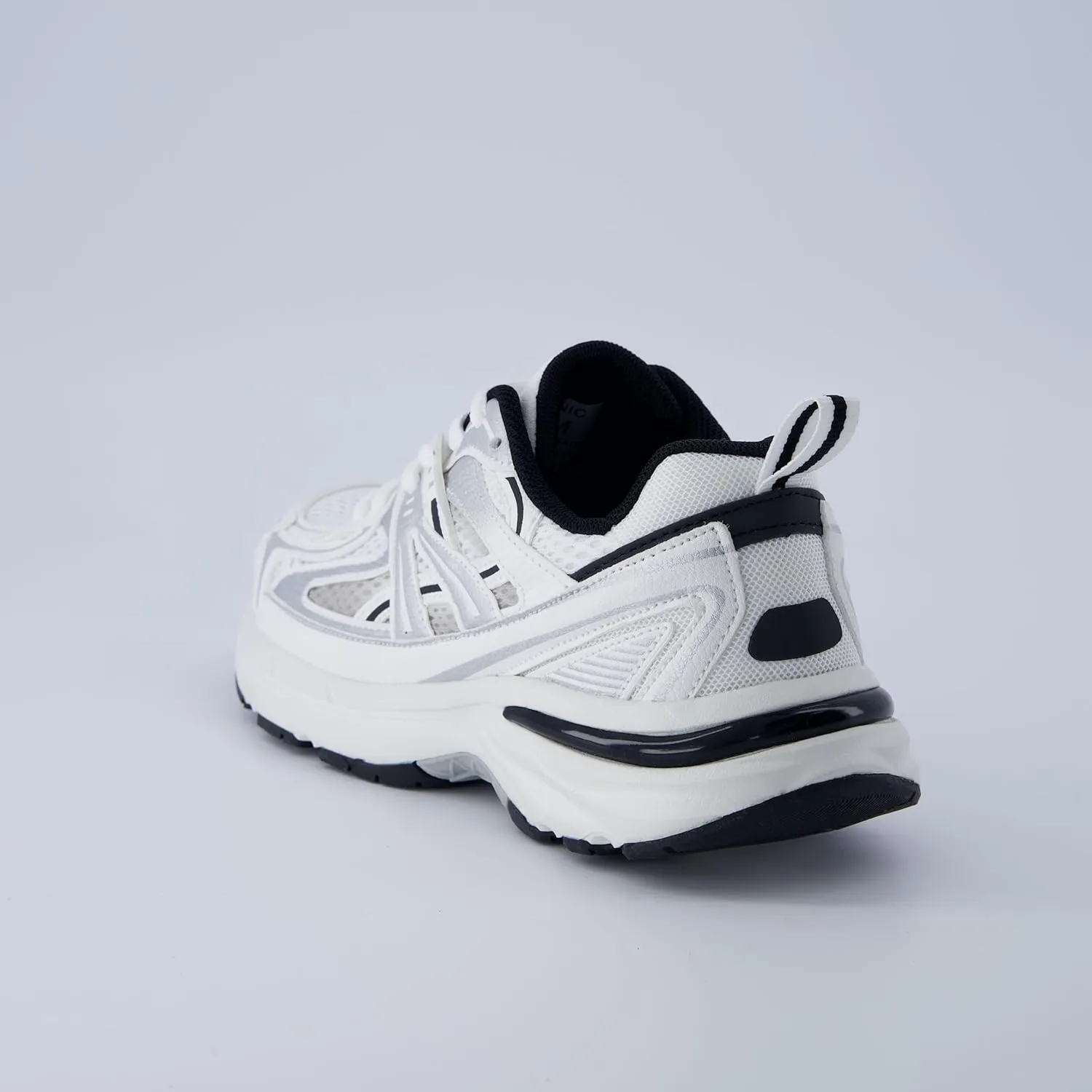 CUSHIONAIRE Sonic Women’s Comfortable Casual Walking Sneakers – Fabric & Vegan Leather Lace-Up Trainer   Memory Foam