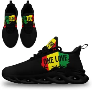 Custom Sneakers for Men and Women – One Love Personalized Shoes with Logo, Text, or Design | Lightweight Breathable Trainers | Gift, Branding, or Promotional Footwear
