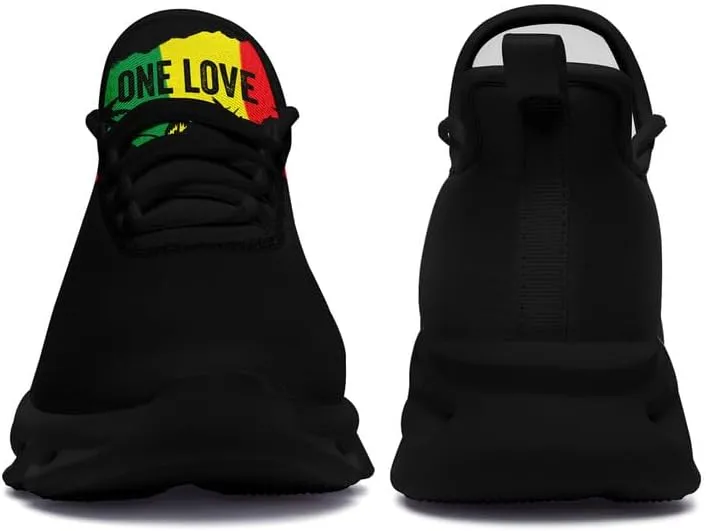 Custom Sneakers for Men and Women – One Love Personalized Shoes with Logo, Text, or Design | Lightweight Breathable Trainers | Gift, Branding, or Promotional Footwear