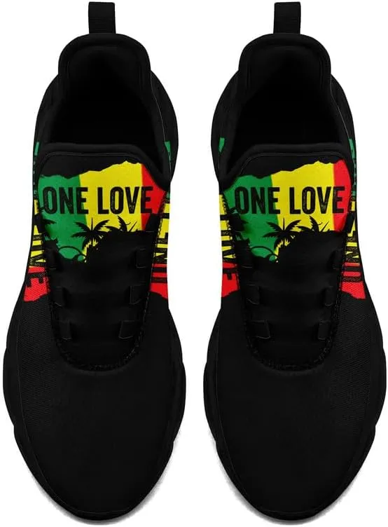 Custom Sneakers for Men and Women – One Love Personalized Shoes with Logo, Text, or Design | Lightweight Breathable Trainers | Gift, Branding, or Promotional Footwear