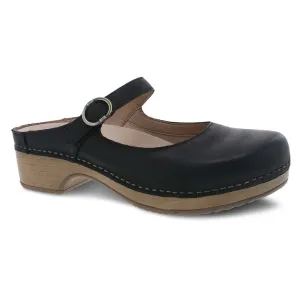 Dansko Women's Bria Black Burnished Nubuck 9435101600
