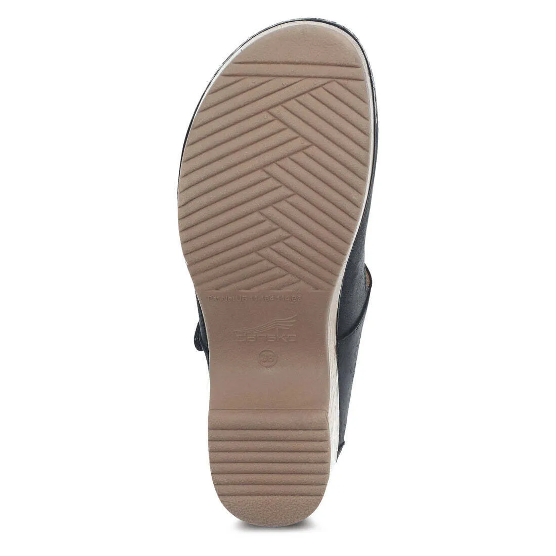 Dansko Women's Bria Black Burnished Nubuck 9435101600