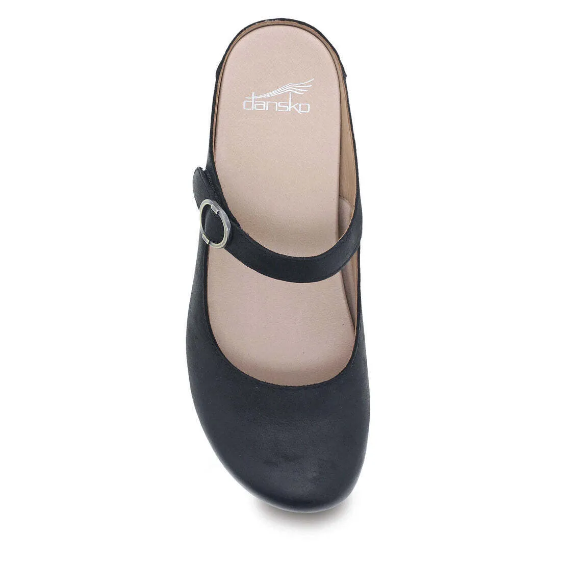 Dansko Women's Bria Black Burnished Nubuck 9435101600