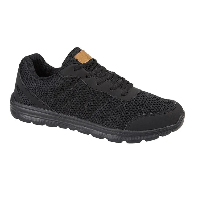 DEK Hyde Park Men's Lightweight Lace Up Jogger Black
