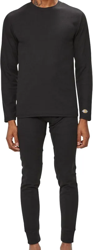 Dickies Mens Long Johns Thermal Underwear Set, 2 Piece Cold Weather Base Layer Set for Men