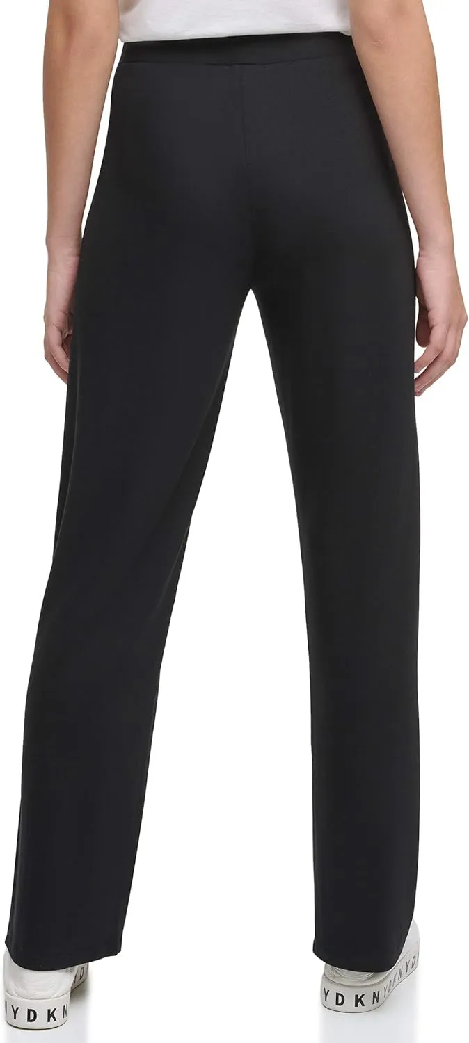 DKNY Women's Pull on Wide Leg Pant
