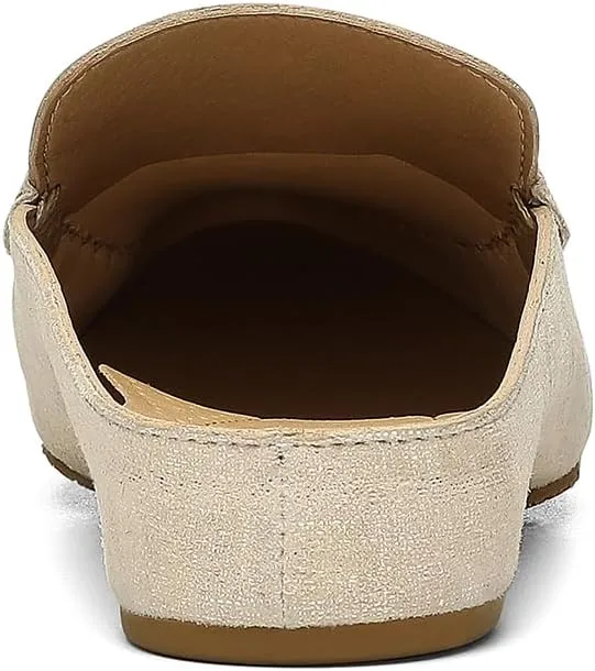 Donald Pliner Women's Bless Distressed Mules, Closed Toe Comfort Loafers, Slip On Mules for Women
