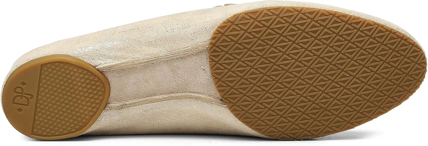 Donald Pliner Women's Bless Distressed Mules, Closed Toe Comfort Loafers, Slip On Mules for Women