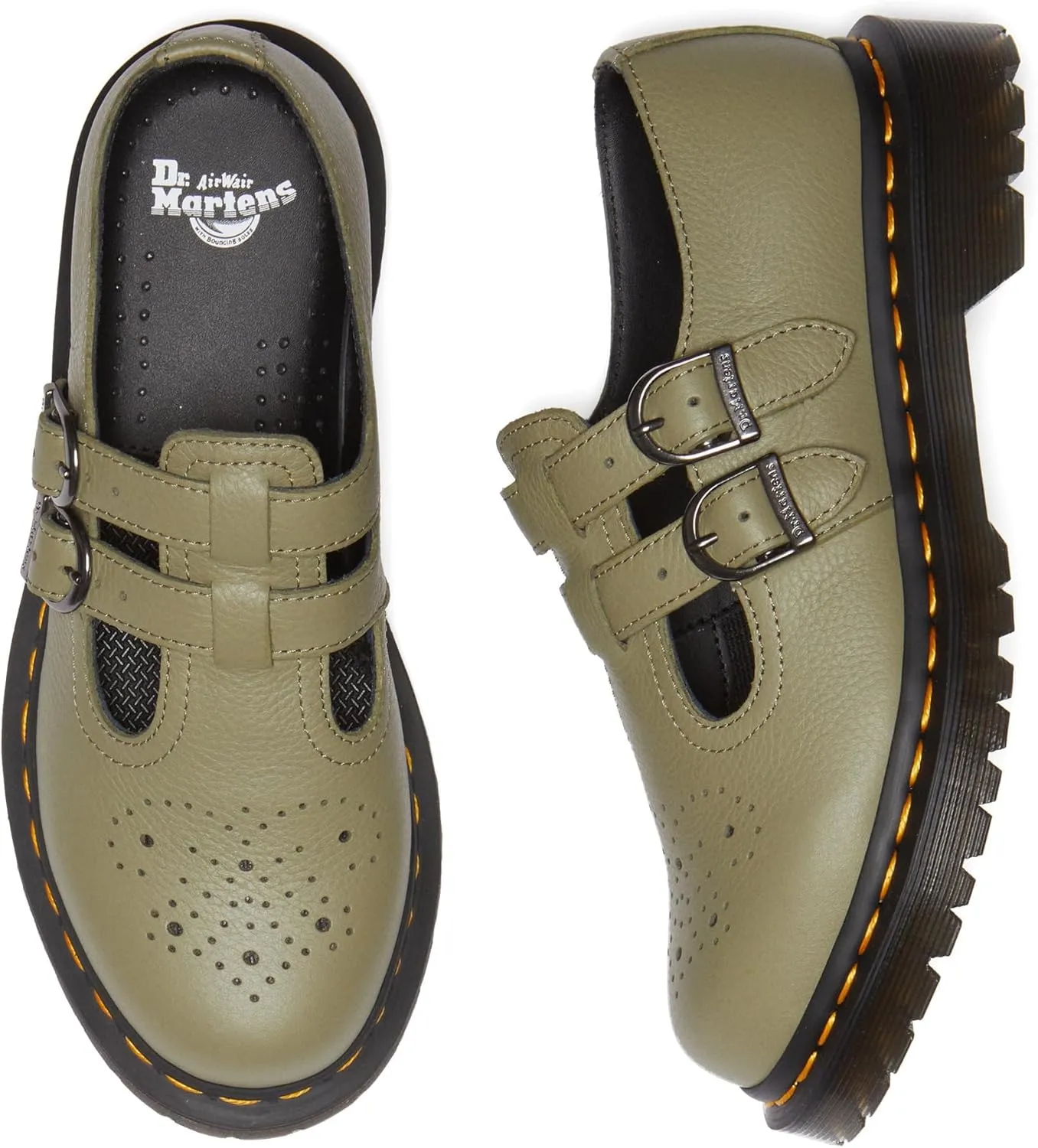 Dr. Martens Women's Vegan 8065 Mary Jane Flat