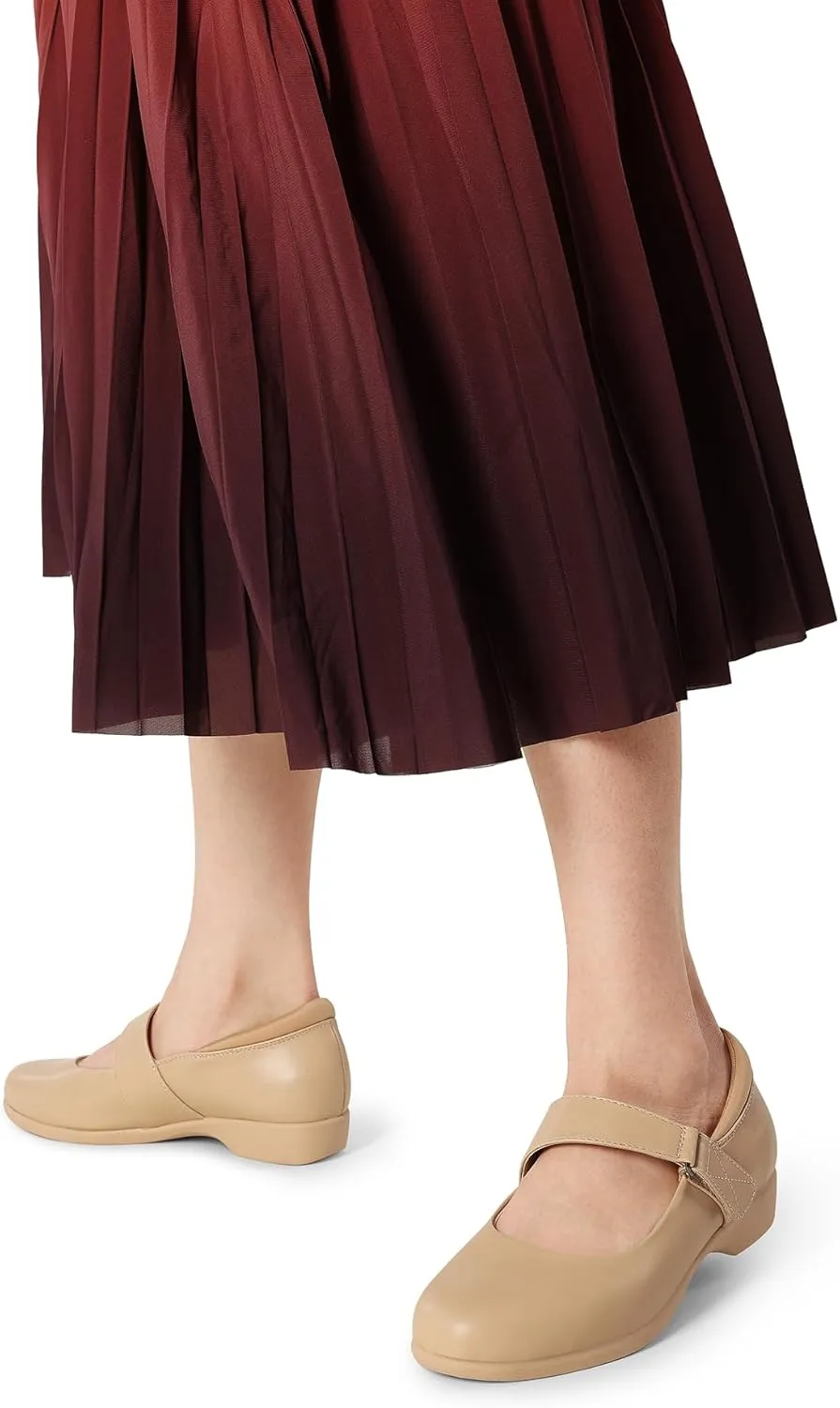 DREAM PAIRS Womens Ballet Mary Jane Flats, Comfortable Business Office Dress Shoes for Women Dressy and Work with Ankle Strap