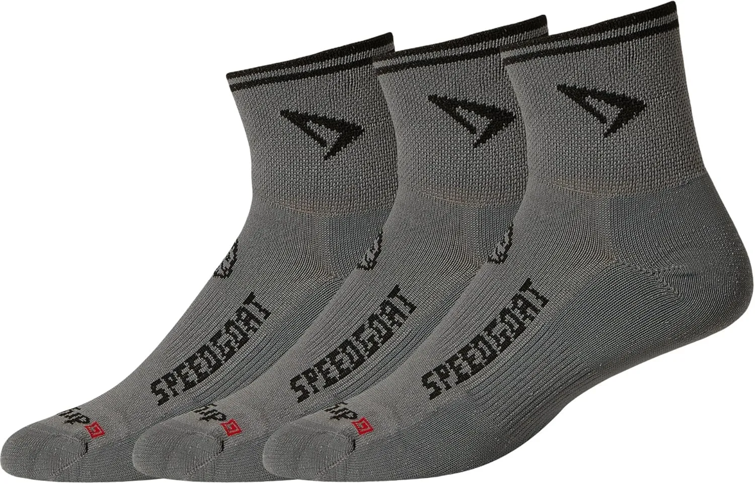 Drymax® Lite Trail Running Speedgoat 1/4 Crew 3-Pack Comfortable Socks for Men and Women