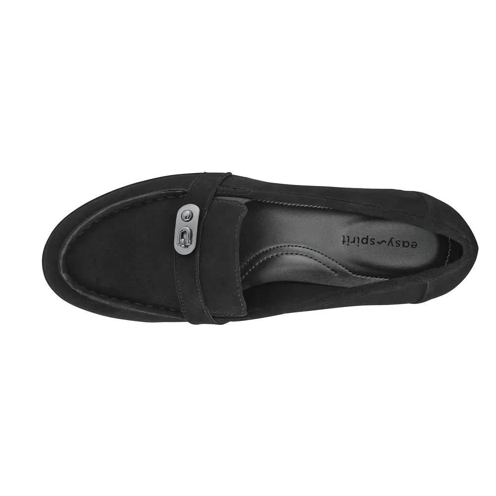 Easy Spirit Women's Wendy Loafer, Black 001, 8.5