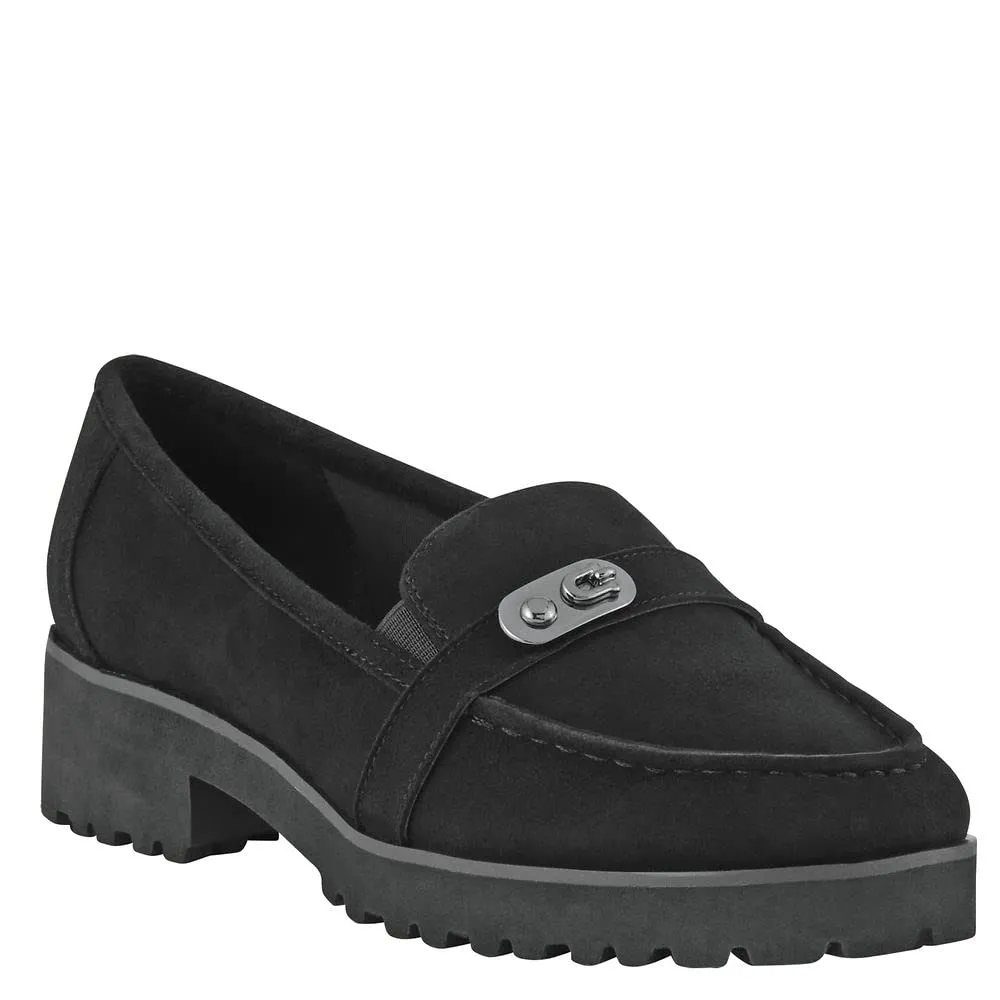 Easy Spirit Women's Wendy Loafer, Black 001, 8.5