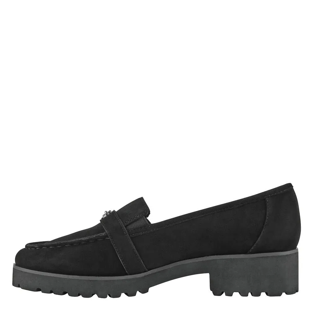 Easy Spirit Women's Wendy Loafer, Black 001, 8.5