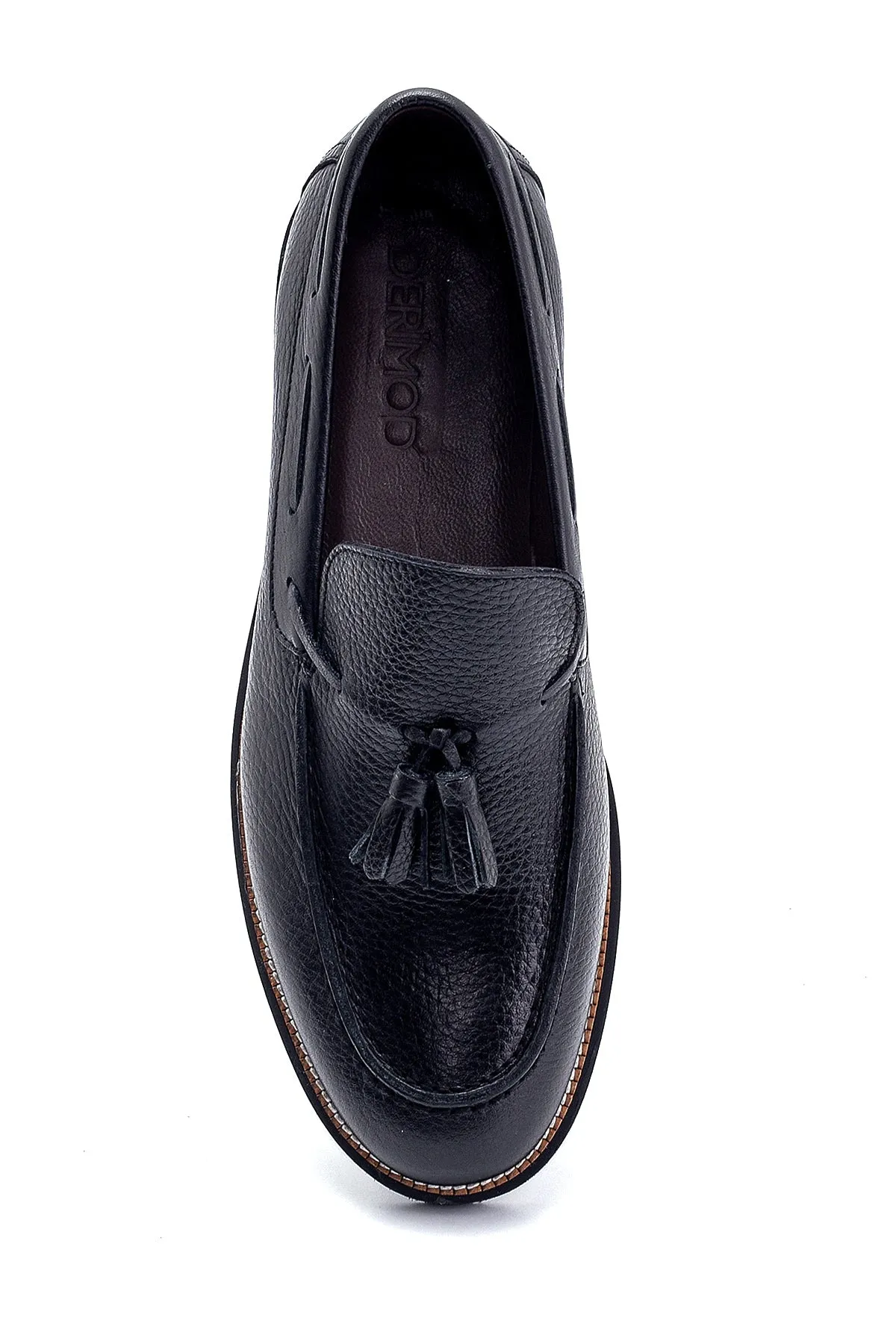 Erkek Deri Püskül Detaylı Loafer