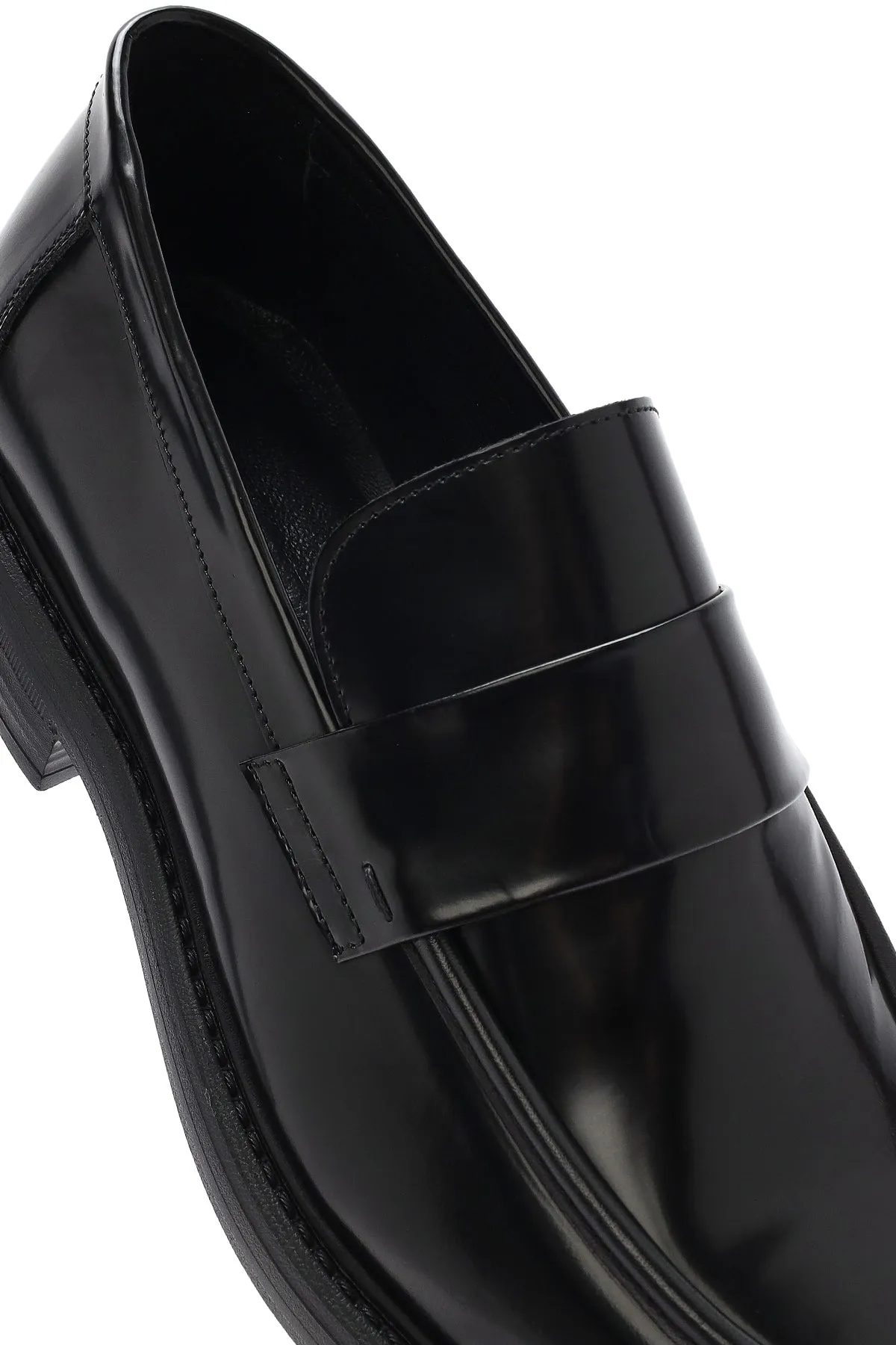Erkek Siyah Deri Casual Loafer