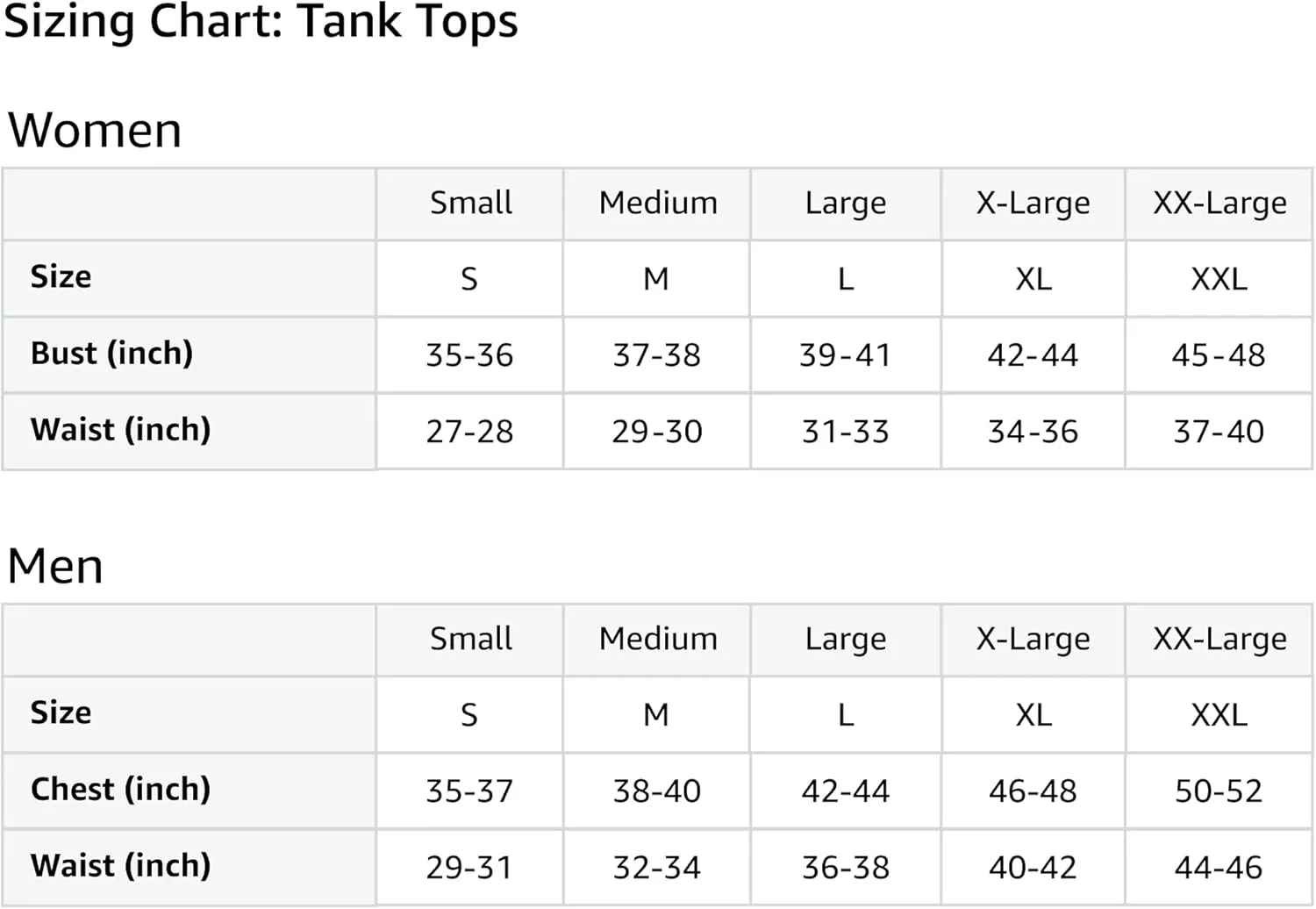 Exercise Gym Tank Top