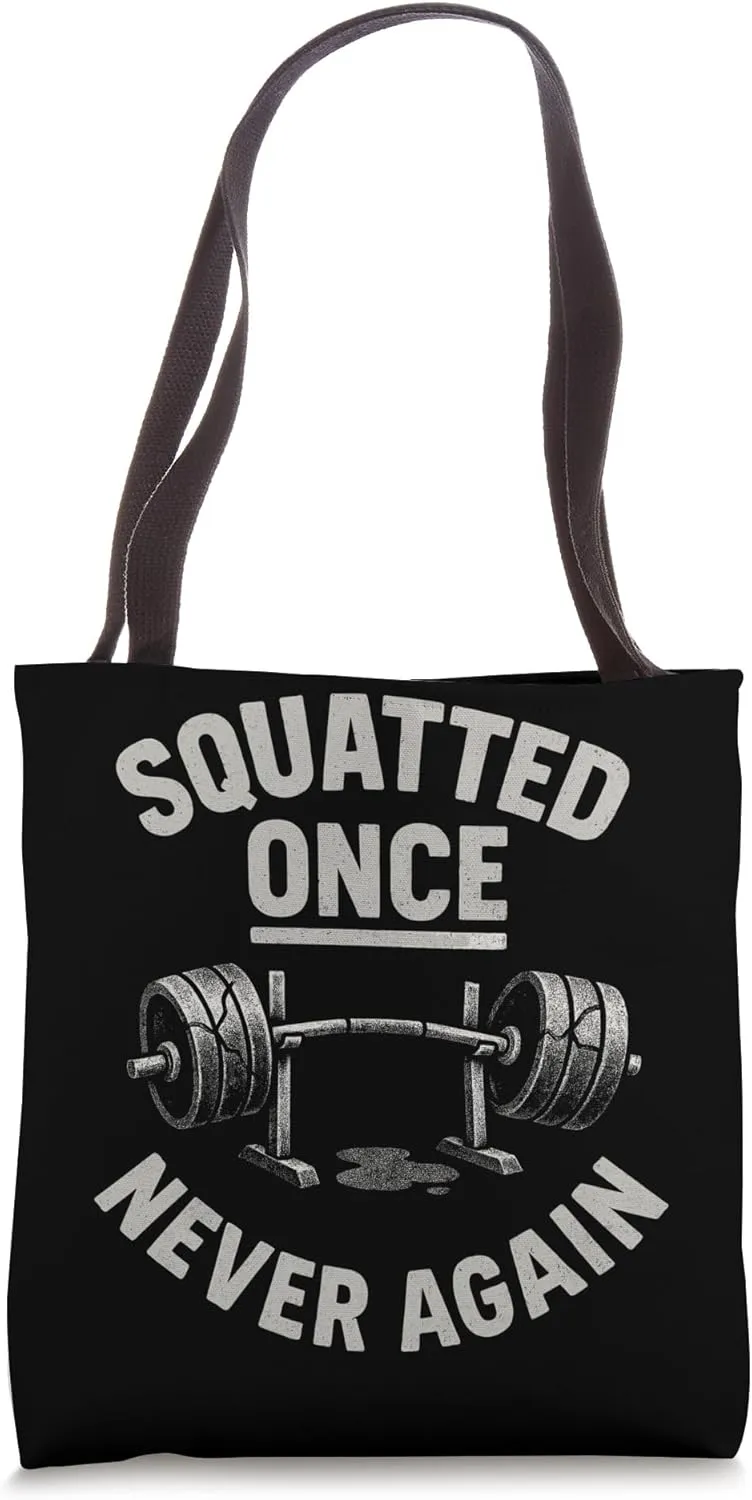 Failed Gym Attempt Funny Fitness Gym Humor Cardio Joke Tote Bag