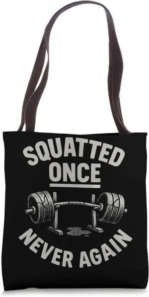 Failed Gym Attempt Funny Fitness Gym Humor Cardio Joke Tote Bag