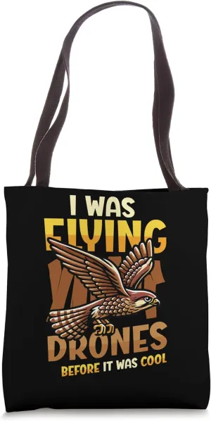 Falcon Trainer Hawk Falconry Tote Bag