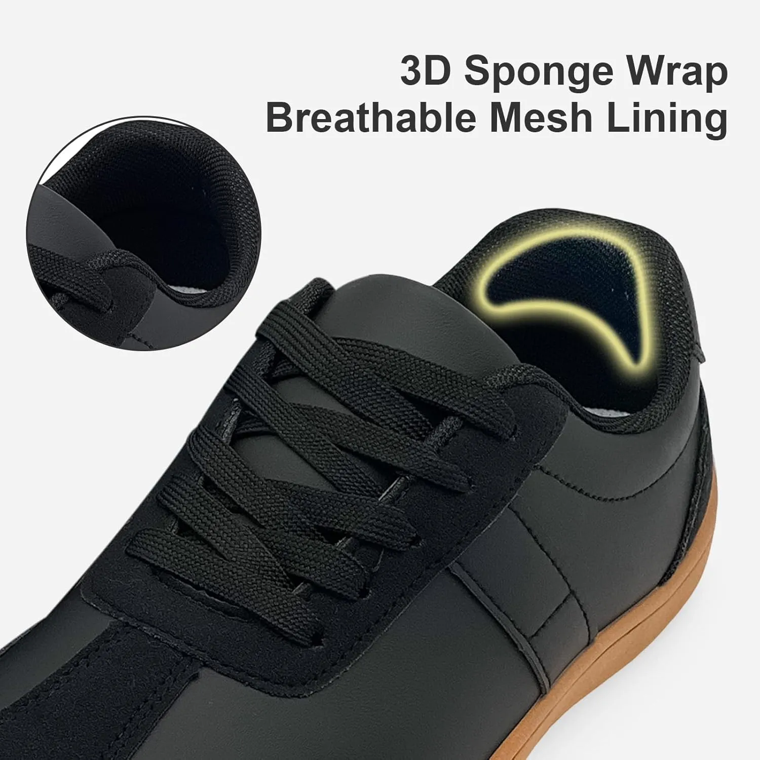 Fashion Sneakers for Women Men, Classic Casual Retro Trainer Shoes Low-Top Comfortable Breathable Walking Flat Tennis Shoes