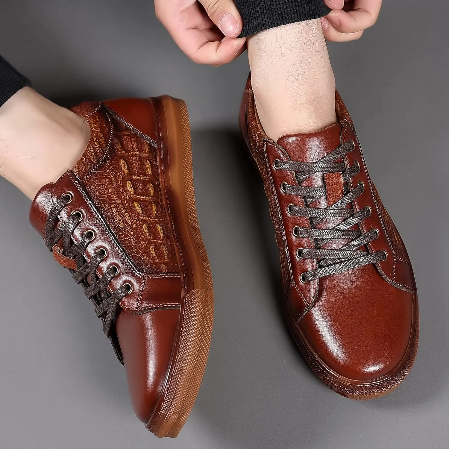 Fashion Sneakers, Originals Casual Lace-up Oxford Shoes for Men