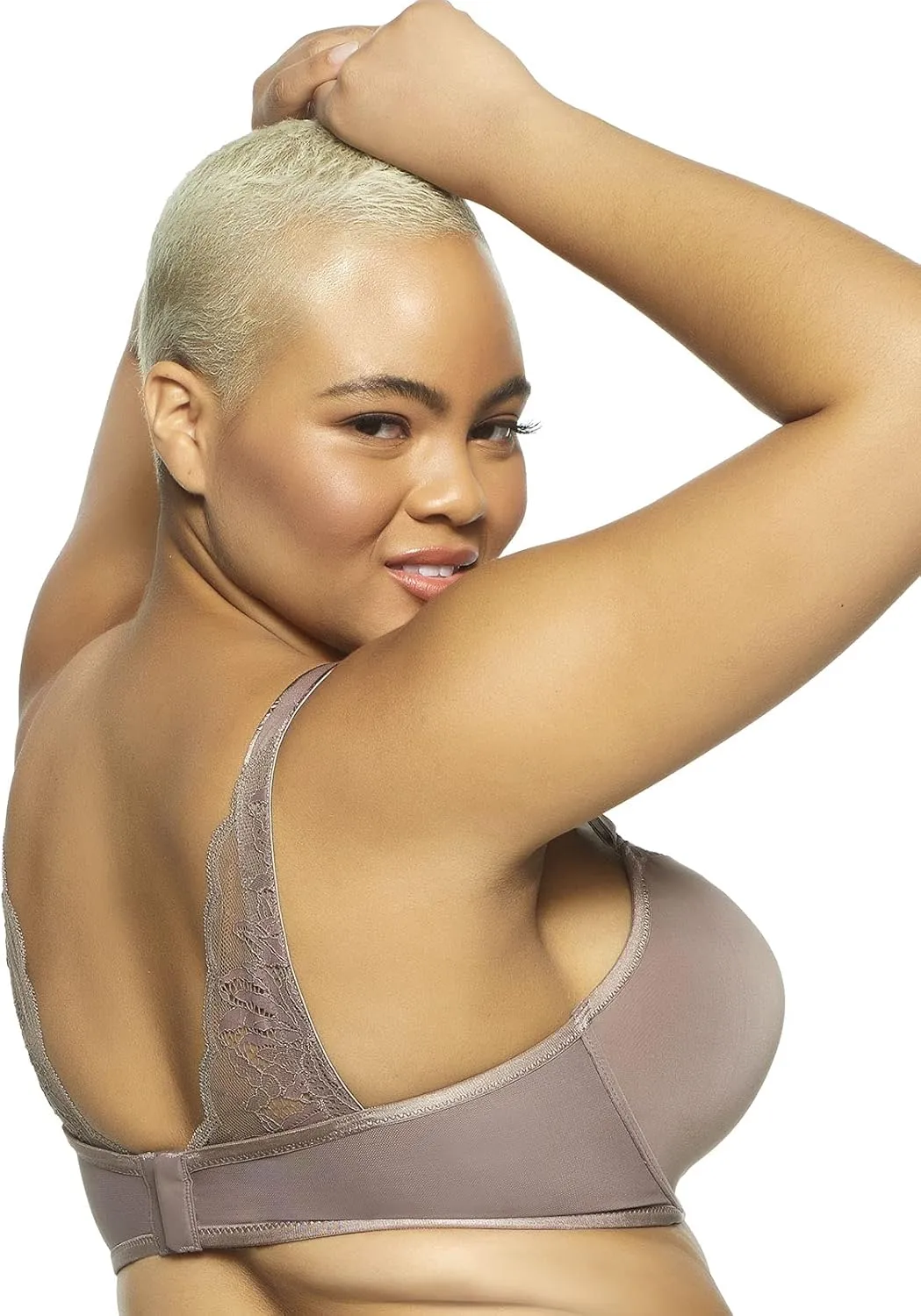 Felina Paramour Peridot Lace-Back Demi T-Shirt Bra