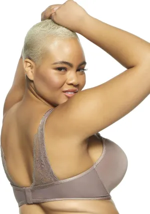 Felina Paramour Peridot Lace-Back Demi T-Shirt Bra
