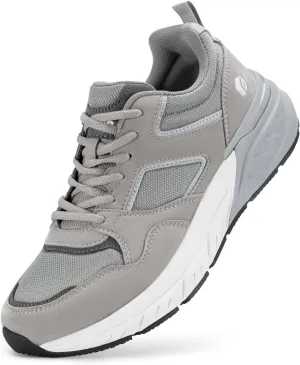 FitVille Extra Wide Walking Shoes Men's Wide Width Workout Sneakers with Arch Support for Flat Feet Heel Pain Relief - Rebound NEO V2